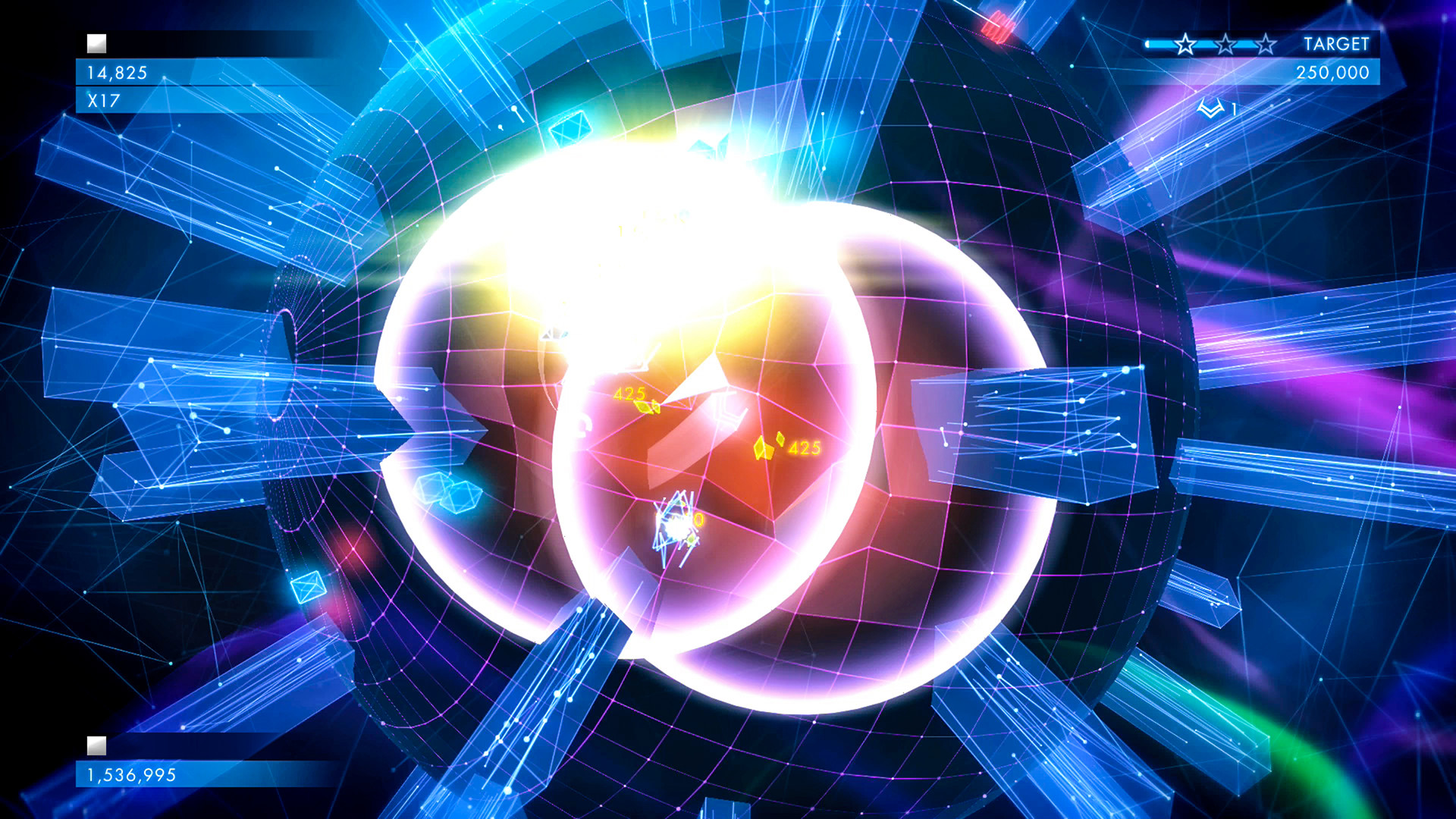 Geometry Wars 3: Dimensions Evolved — official gameplay screenshot