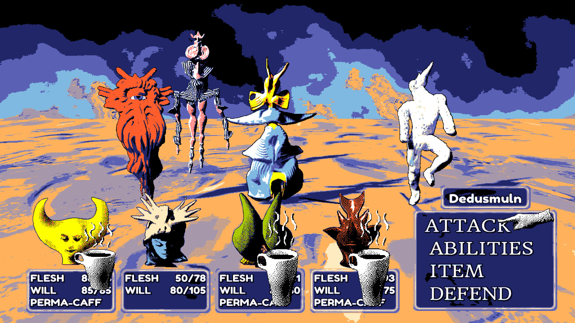 Hylics 2 — official gameplay screenshot